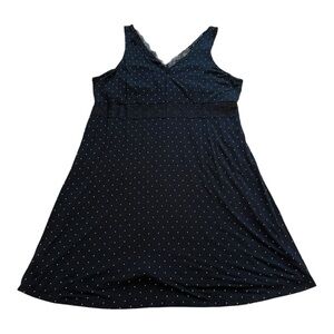Déesse | Pennington's Sleeveless Night Gown With Built In Bra - Size XL / 1X